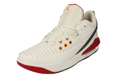 Nike Air Jordan Max Aura 5 Mens Basketball Trainers Dz4353  160 - White Vivid Orange 160 - Photo 0