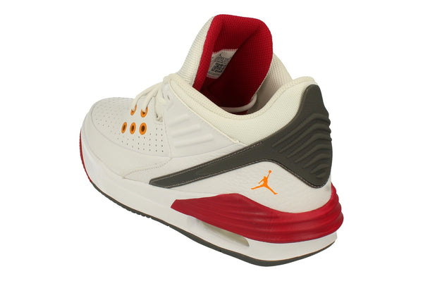 Nike Air Jordan Max Aura 5 Mens Basketball Trainers Dz4353  160 - White Vivid Orange 160 - Photo 0