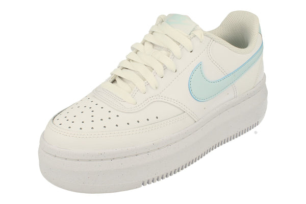 Nike Womens Court Vision Alta Trainers Dz5394  101 - White Glacier Blue 101 - Photo 0