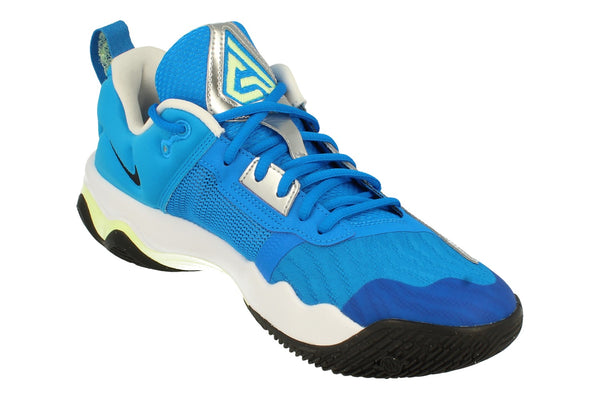Nike Giannis Immortality 3 Mens Basketball Trainers Dz7533 400 - Photo Blue Black Barely Volt 400 - Photo 0