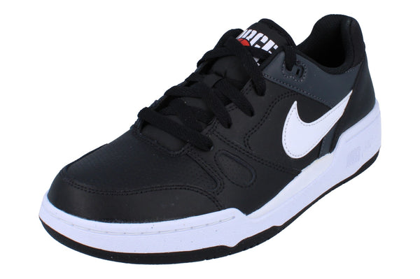 Nike Full Force Lo Mens Trainers Fb1362 001 - Black White Anthracite Sail 001 - Photo 0