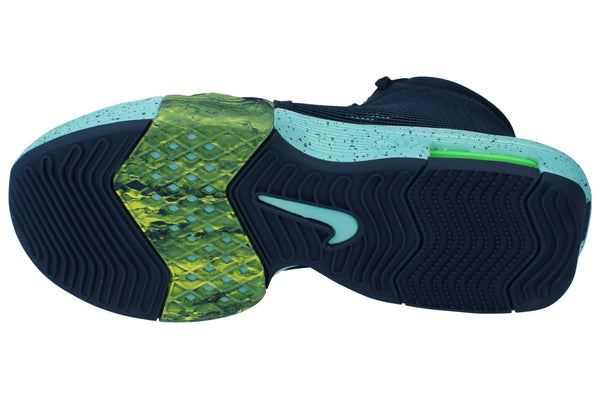 Nike Lebron Witness VIII Mens Basketball Trainers Fb2239  402 - Armory Navy Cyber Green Frost 402 - Photo 0