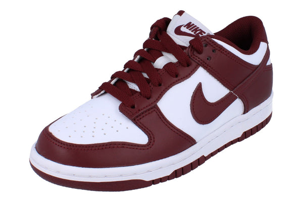 Nike Dunk Low GS Trainers Fb9109 115 - White Redwood Gym Red 115 - Photo 0