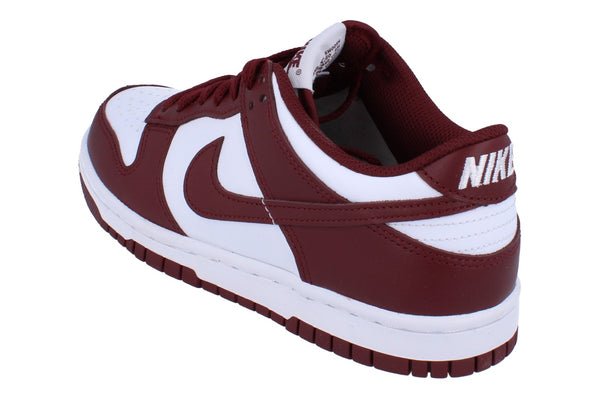 Nike Dunk Low GS Trainers Fb9109 115 - White Redwood Gym Red 115 - Photo 0