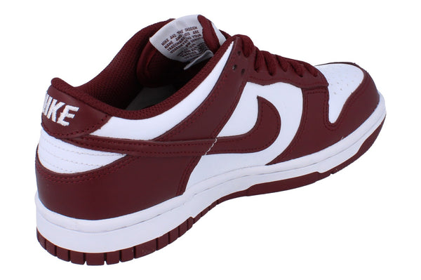 Nike Dunk Low GS Trainers Fb9109 115 - White Redwood Gym Red 115 - Photo 0