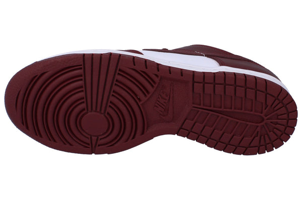 Nike Dunk Low GS Trainers Fb9109 115 - White Redwood Gym Red 115 - Photo 0