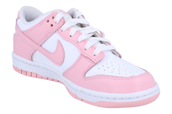 Nike Dunk Low Gs Trainers Fb9109 Shoes  125 - White Soft Pink White 125 - Photo 0