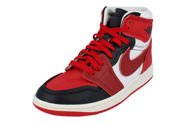 Nike Air Jordan 1 Mm High Womens Trainers Fb9891  600 - Sport Red Dune Red Black Sail 600 - Photo 0