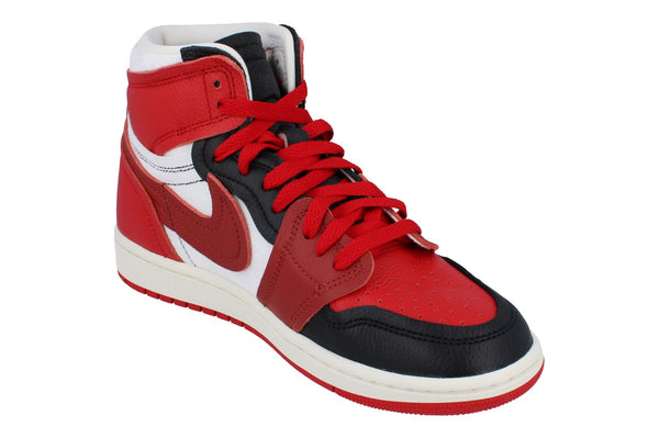 Nike Air Jordan 1 Mm High Womens Trainers Fb9891  600 - Sport Red Dune Red Black Sail 600 - Photo 0
