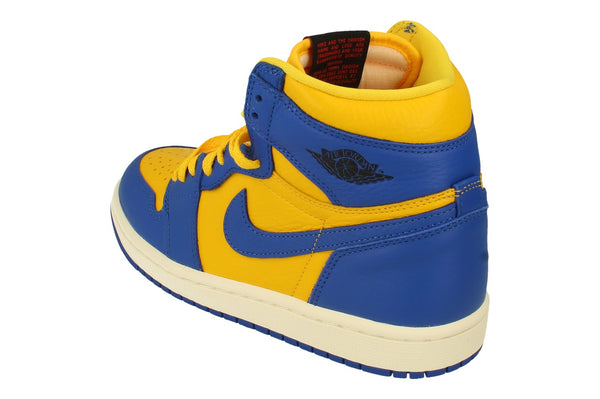 Nike Womens Air Jordan 1 Retro Hi Og Trainers Fd2596  700 - Varsity Maize Game Royal Sail 700 - Photo 0