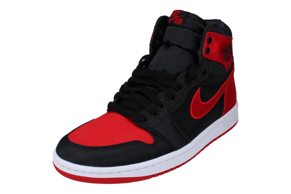 Nike Womens Air Jordan 1 Retro Hi Og Trainers Fd4810 061 - Black University Red White 061 - Photo 0