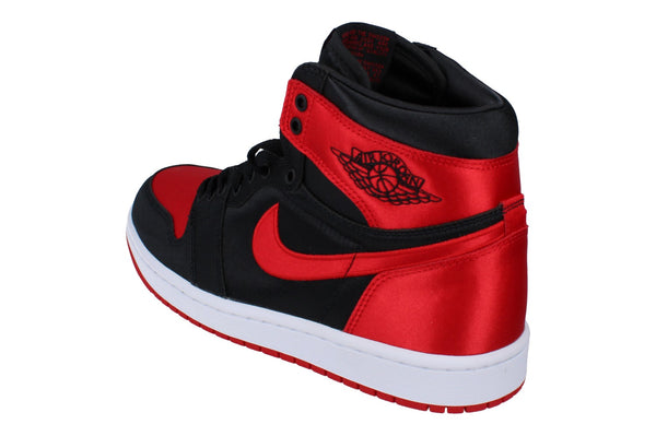 Nike Womens Air Jordan 1 Retro Hi Og Trainers Fd4810 061 - Black University Red White 061 - Photo 0