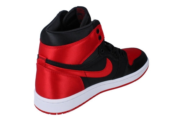 Nike Womens Air Jordan 1 Retro Hi Og Trainers Fd4810 061 - Black University Red White 061 - Photo 0