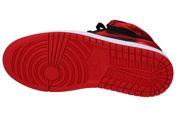 Nike Womens Air Jordan 1 Retro Hi Og Trainers Fd4810 061 - Black University Red White 061 - Photo 0