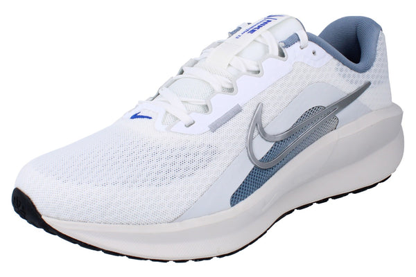 Nike Downshifter 13 Mens Running Trainers Fd6454 Shoes  102 - White Metallic Silver 102 - Photo 0
