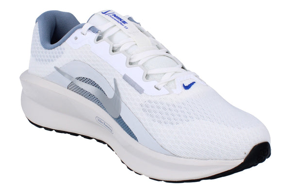 Nike Downshifter 13 Mens Running Trainers Fd6454 Shoes  102 - White Metallic Silver 102 - Photo 0