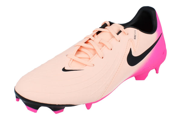 Nike Phantom Gx II Academy Fg/Mg Mens Football Boots Fd6723 800 - Crimson Tint Black Pink Blast 800 - Photo 0