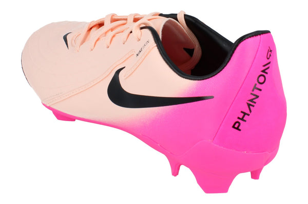 Nike Phantom Gx II Academy Fg/Mg Mens Football Boots Fd6723 800 - Crimson Tint Black Pink Blast 800 - Photo 0