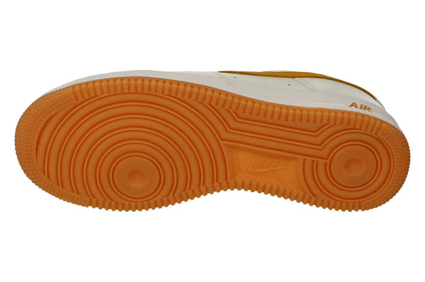 Nike Air Force 1 Low Retro QS Mens Trainers Fd7039  100 - White University Gold 100 - Photo 0