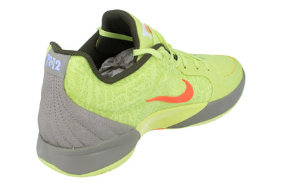 Nike Ja 2 Mens Basketball Trainers Fd7328  701 - Light Lemon Twist Total Orange 701 - Photo 2