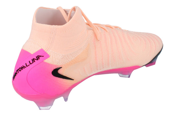 Nike Phantom Luna II Elite FG Mens Football Boots Fj2572 800 - Crimson Tide Pink Blast 800 - Photo 0