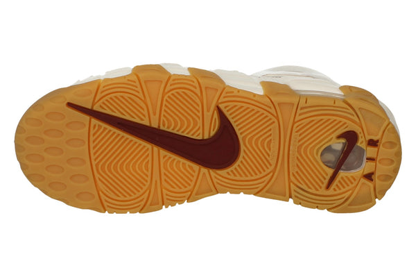 Nike Air More Uptempo GS Trainers Fj2846 100 - White Team Red Gum Light Brown 100 - Photo 0