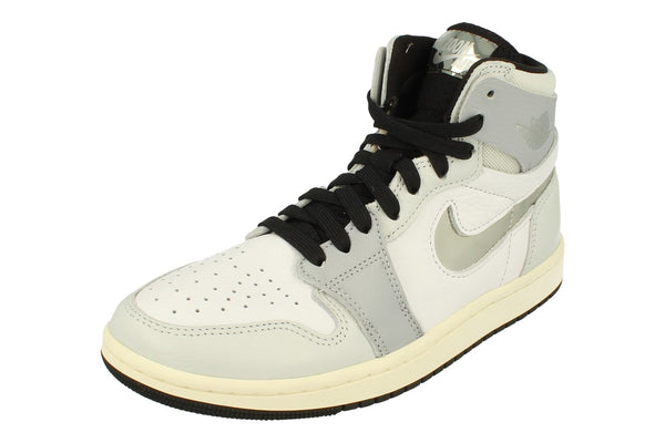 Nike Air Jordan 1 Zm Air Cmft Womens Trainers Fj4652 Sneaker Shoes 100 - White Metallic Silver 100 - Photo 0