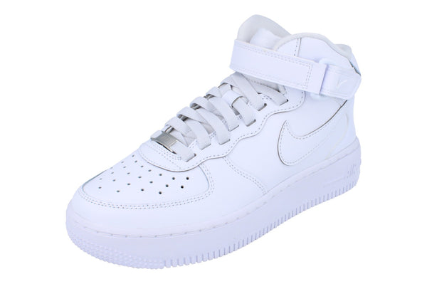 Nike Air Force 1 Mid Easyon GS Trainers Fn1193 111 - White White White 111 - Photo 0