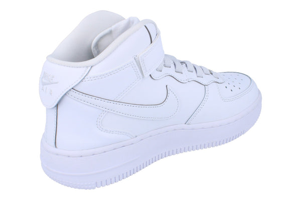 Nike Air Force 1 Mid Easyon GS Trainers Fn1193 111 - White White White 111 - Photo 0