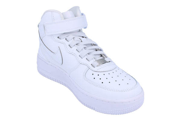 Nike Air Force 1 Mid Easyon GS Trainers Fn1193 111 - White White White 111 - Photo 0