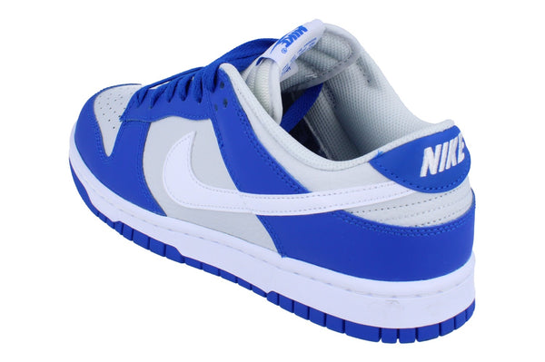 Nike Dunk Low Mens Trainers Fn3416 001 - Photon Dust White Racer Blue 001 - Photo 0