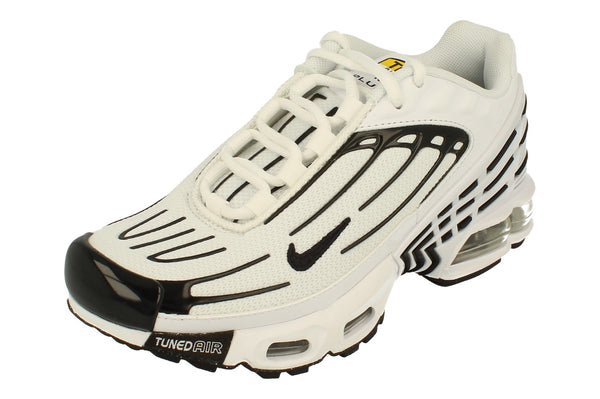 Nike Air Max Plus 3 GS Trainers Fn3845  100 - White Black Chile Red 100 - Photo 0