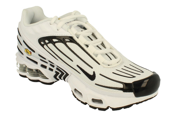 Nike Air Max Plus 3 GS Trainers Fn3845  100 - White Black Chile Red 100 - Photo 0