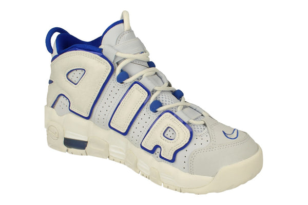Nike Air More Uptempo GS Trainers Fn4857 100 - Summit White Racer Blue 100 - Photo 0