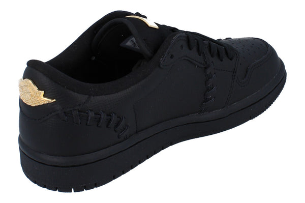 Nike Womens Air Jordan 1 Mm Low Trainers Fn5032 007 - Black Metallic Gold 007 - Photo 0