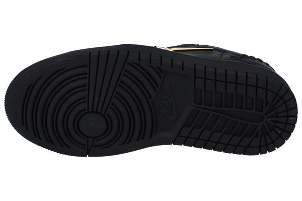 Nike Womens Air Jordan 1 Mm Low Trainers Fn5032 007 - Black Metallic Gold 007 - Photo 0