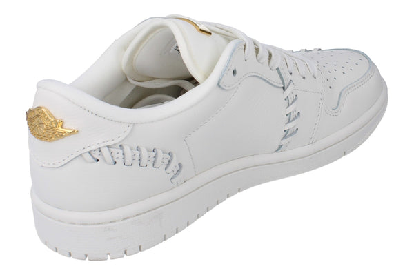 Nike Womens Air Jordan 1 Mm Low Trainers Fn5032 100 - Sail Metallic Gold 100 - Photo 0