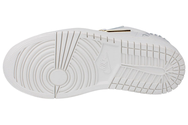 Nike Womens Air Jordan 1 Mm Low Trainers Fn5032 100 - Sail Metallic Gold 100 - Photo 0