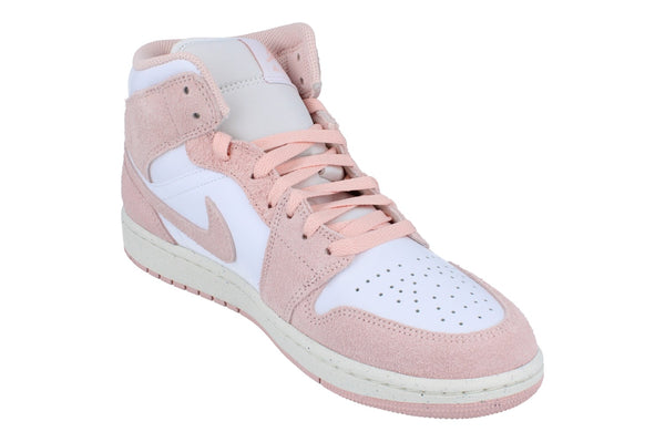 Nike Air Jordan 1 Mid SE Mens Trainers Fn5215  161 - White Legend Pink Sail 161 - Photo 0