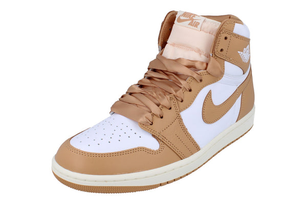 Nike Air Jordan 1 Retro Hi Og Womens Trainers Fn6622  201 - Praline White Sail 201 - Photo 0
