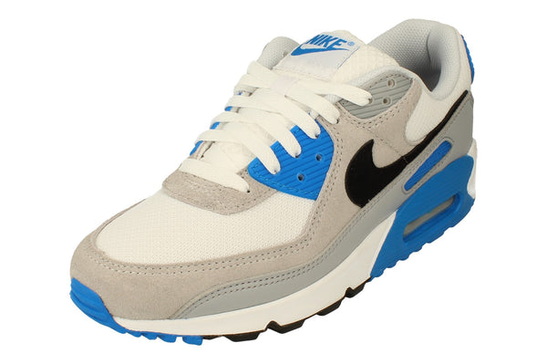 Nike Air Max 90 Mens Fn6958 102 - White Black Photo Blue 102 - Photo 0