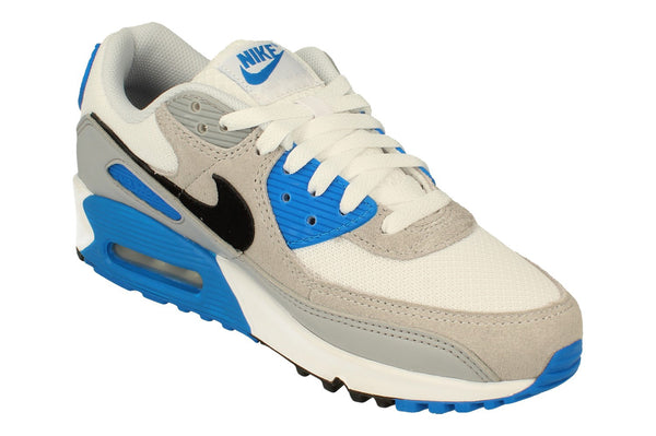 Nike Air Max 90 Mens Fn6958 102 - White Black Photo Blue 102 - Photo 0