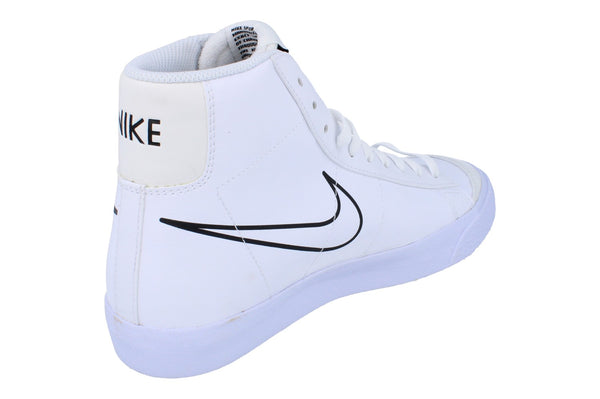 Nike Blazer Mid NN GS Trainers Fn7788  100 - White Black Bright Mandarin 100 - Photo 0