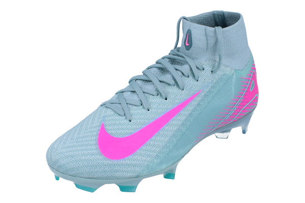Nike Zoom Superfly 10 Elite FG Mens Football Boots FQ1454 301 - Ocean Cube Pink Blast 301 - Photo 0