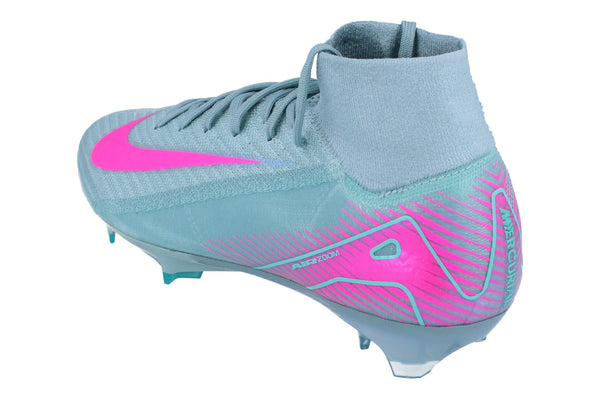 Nike Zoom Superfly 10 Elite FG Mens Football Boots FQ1454 301 - Ocean Cube Pink Blast 301 - Photo 0