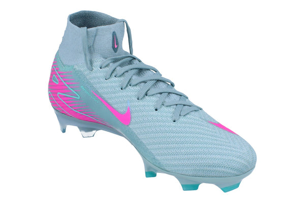 Nike Zoom Superfly 10 Elite FG Mens Football Boots FQ1454 301 - Ocean Cube Pink Blast 301 - Photo 0