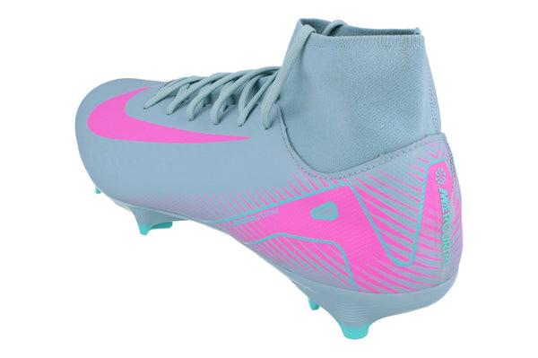 Nike Zoom Superfly 10 Academy Fg/Mg Mens Football Boots Fq1456 301 - Ocean Cube Pink Blast 301 - Photo 0