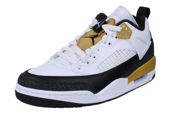 Nike Air Jordan Spizike Low Mens Basketball Trainers Fq1759 108 - White Black Metallic Gold 108 - Photo 0