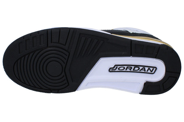 Nike Air Jordan Spizike Low Mens Basketball Trainers Fq1759 108 - White Black Metallic Gold 108 - Photo 0