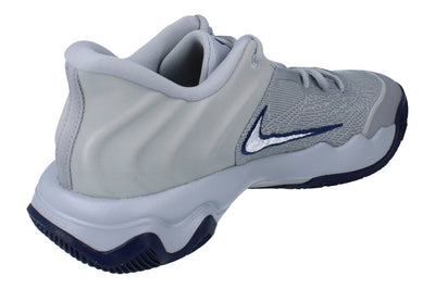 Nike Giannis Immortality 4 Mens Basketball Trainers Fq3680  008 - Wolf Grey Metallic Platinum 008 - Photo 2